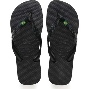 Chinelo Havaianas Unissex Brasil 45/6 Preto-065773-27757