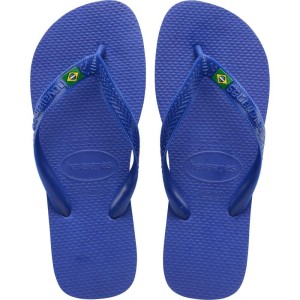 Chinelo Havaianas Unissex Brasil Light 37/8 Azul Naval-092429-16731