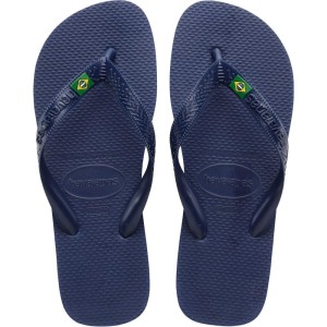 Chinelo Havaianas Unissex Brasil Light 37/8 Marinho-092434-62378