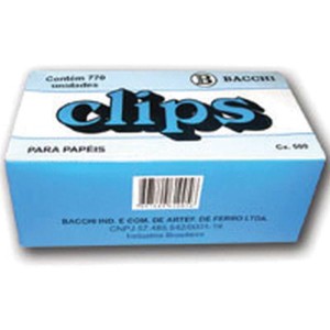 Clipe Galvanizado Aco 4/0 500g-001704-55477