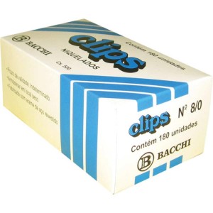 Clipe Galvanizado Aco 8/0 180 Unidades-001707-13999