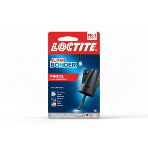 Cola Adesivo Instantaneo Super Bonder Pincel 4g Loctite-027259-39712