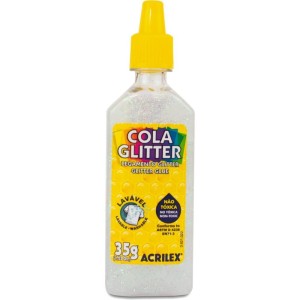 Cola Com Glitter Tubo 35g. Cristal-002887-37425