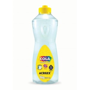 Cola Escolar Transparente 1kg.-080400-20168