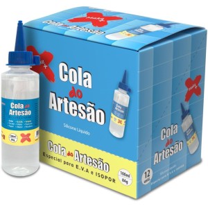 Cola Para Artesanato Artesao Silicone Liquido 100ml-071989-43720