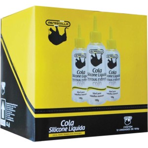 Cola Para Artesanato Silicone Liquido 100grs.-053256-43752