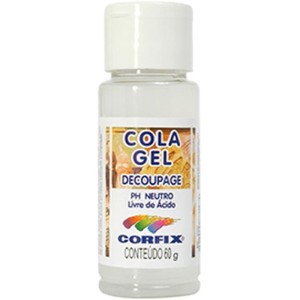 Cola Para Decoupage Cola Gel 60ml.-013856-32661