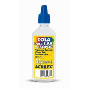 Cola Para Isopor Acrilex Isopor E Eva  35g-052531-43037