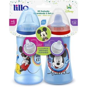 Copo Treinamento Mickey Pack C/2 300ml 6m+-092537-37975