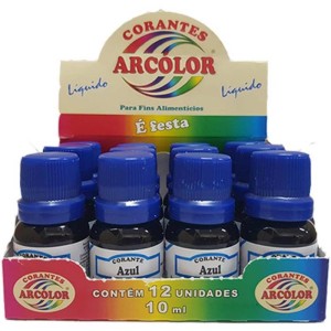 Corante Liquido Azul 10ml.-076270-35572