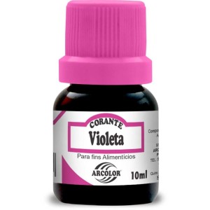 Corante Liquido Violeta 10ml.-076278-78516