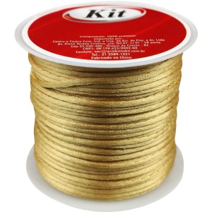 Cordao Cetim 1mm Ouro C/20m.-025428-22126