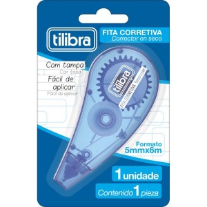 Corretivo Em Fita Tilibra Azul 6mx5mm-091312-50298