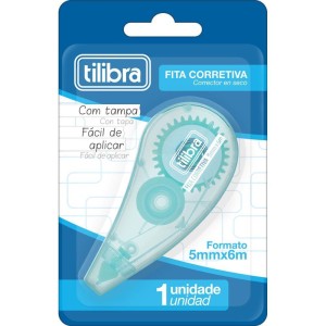 Corretivo Em Fita Tilibra Azul Aqua 6mx5mm-091314-60381