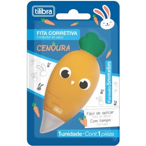 Corretivo Em Fita Tilibra Cenoura 6mx5mm-091315-38312