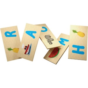 Domino Figuras E Letras Em Madeira-091416-85207