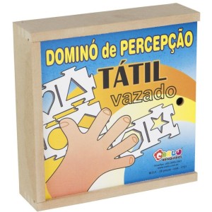 Domino Percepcao Tatil Vazado 28pcs-102121-63819