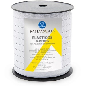 Elastico Costura Poliester Milward Chato 6,5mmx50m-083539-49819