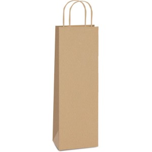 Embalagem Para Garrafa 35x13x8cm Sacola Kraft-044865-25231