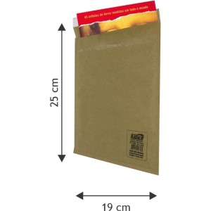 Envelope Bolha Postbolha Papel Kraft N6 19x25-050676-34918