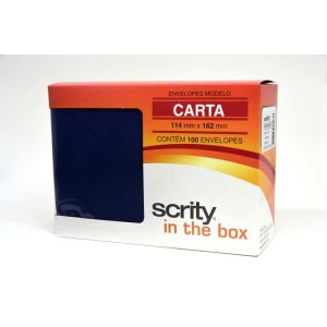 Envelope Carta Colorido 114x162 Az.marinho P.segur 80g-076077-34296