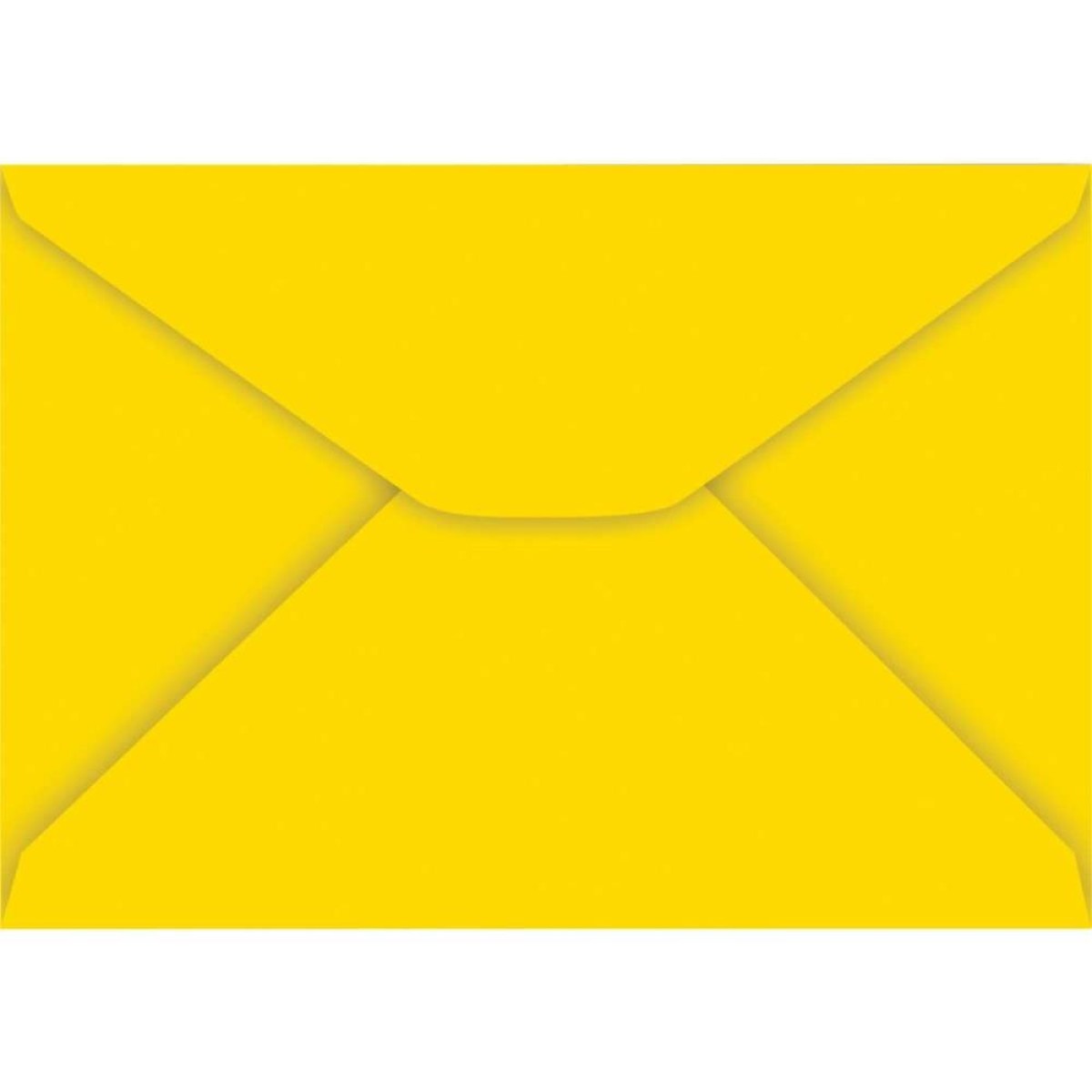 Envelope Carta Colorido 114x162mm Amarelo 85g-008174-18340