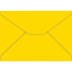 Envelope Carta Colorido 114x162mm Amarelo 85g-008174-60868