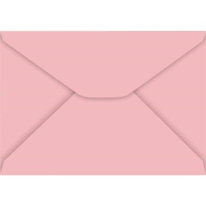 Envelope Carta Colorido 114x162mm Rosa Claro 85g-043376-96875