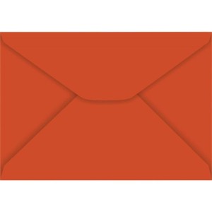 Envelope Carta Colorido 114x162mm Vermelho 85g-043377-33577