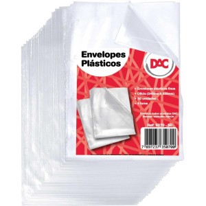 Envelope Plastico A3 4furos Medio 0,10mm-018990-12927