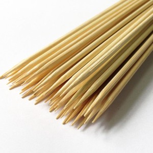 Espeto Madeira 30cmx3,5mm. Bambu-105843-40258