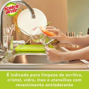 Esponja Para Limpeza Scotch Brite Nao Risca-laranja-100764-22832