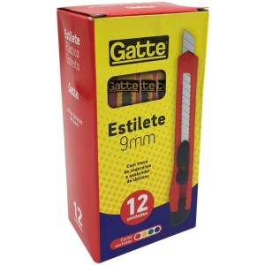 Estilete Estreito Plastico Cores (s)-102820-82462