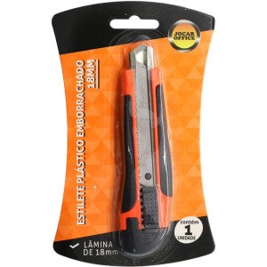 Estilete Largo Emborrachado 18mm-087243-46372