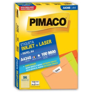 Etiqueta A4 A4348 100 Fls 17,0 X 31,0 Mm-006231-27797