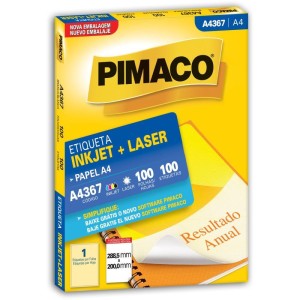Etiqueta A4 A4367 100 Fls 288,5 X 200,0 Mm-006346-43145
