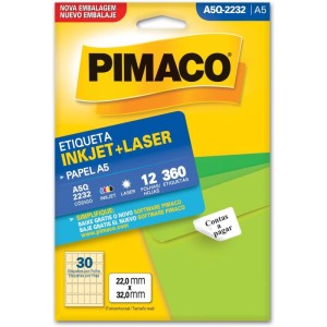 Etiqueta A5 A5q-2232 12 Fls 22,0 X 32,0 Mm-006319-19357