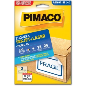 Etiqueta A5 A5q-97138 12 Fls 98 X 138,5 Mm-011442-82416