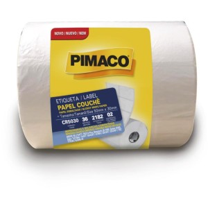 Etiqueta Adesiva Couche 50mmx30mm C/2182 Etiq.-049767-34633