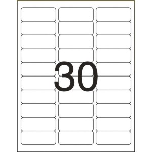 Etiqueta Carta 6280 25 Fls 25,4 X 66,7 Mm-006200-23212