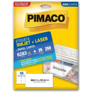 Etiqueta Carta 6283 25 Fls 50,8 X 101,6 Mm-006203-42606