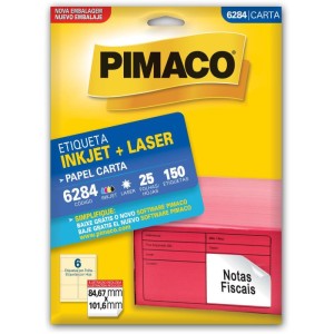 Etiqueta Carta 6284 25 Fls 84,67 X 101,6 Mm-006204-89466