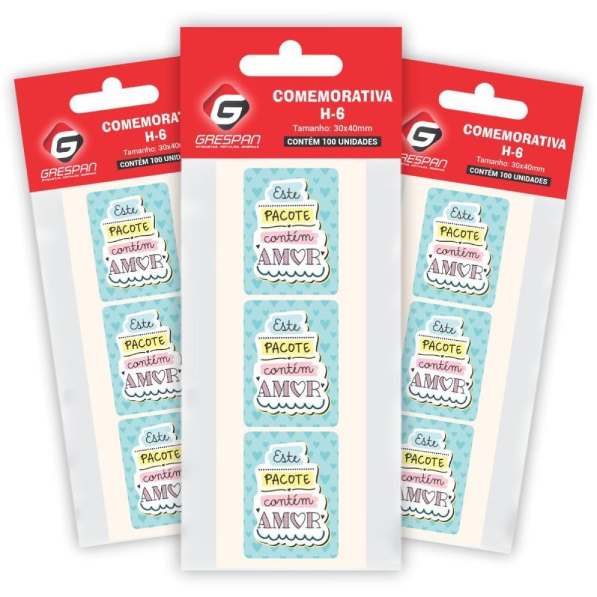 Etiqueta Para Presente Pacote Contem Amor Retang.-104804-14144