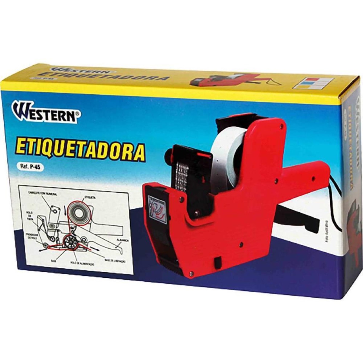 Etiquetadora Plast.c/ajuste De Numero Media-014607-14957