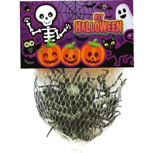 Fantasia Acessorio Halloween Kit Aranha E Cia-107480-55518