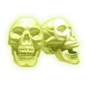 Fantasia Acessorio Halloween Kit Mini Cranio Neon-107483-44083