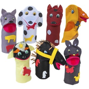 Fantoche Animais Domesticos 7pcs 26cm-071811-28240