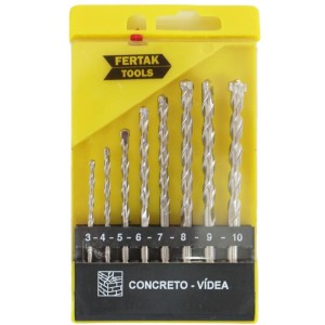 Ferramenta Manual Jg Brocas C/8pcs Concreto-093392-48446