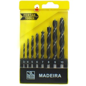 Ferramenta Manual Jg Brocas C/8pcs Madeira-093393-80453