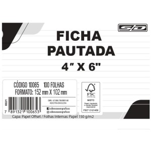 Ficha Pautada 4x6 152x102cm-108446-33600